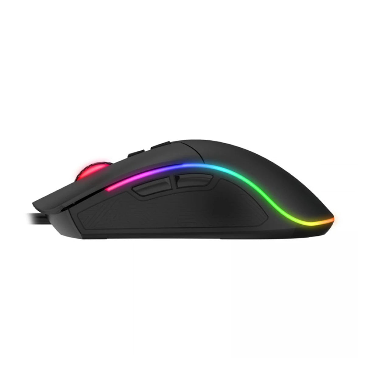 Mouse Gamer Havit MS1001S 4800 DPI 7 Botões RGB Preto